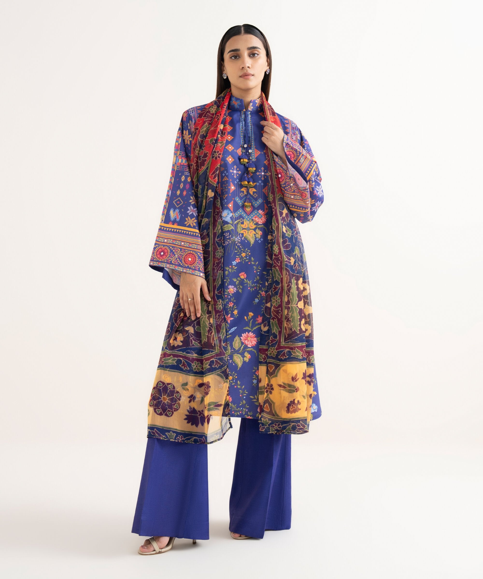 3 Piece - Printed Lawn Suit