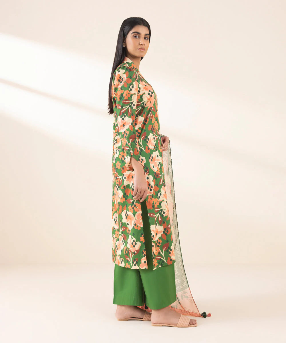 2 Piece - Printed Lawn Suit