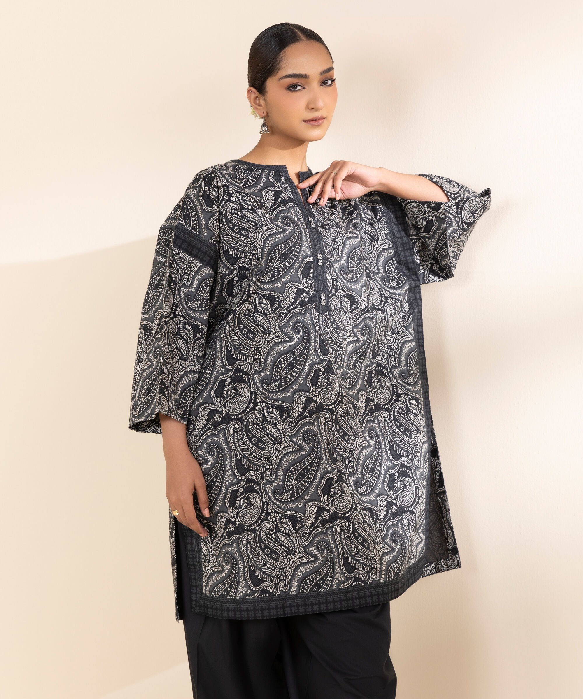 2 Piece - Printed Lawn Suit