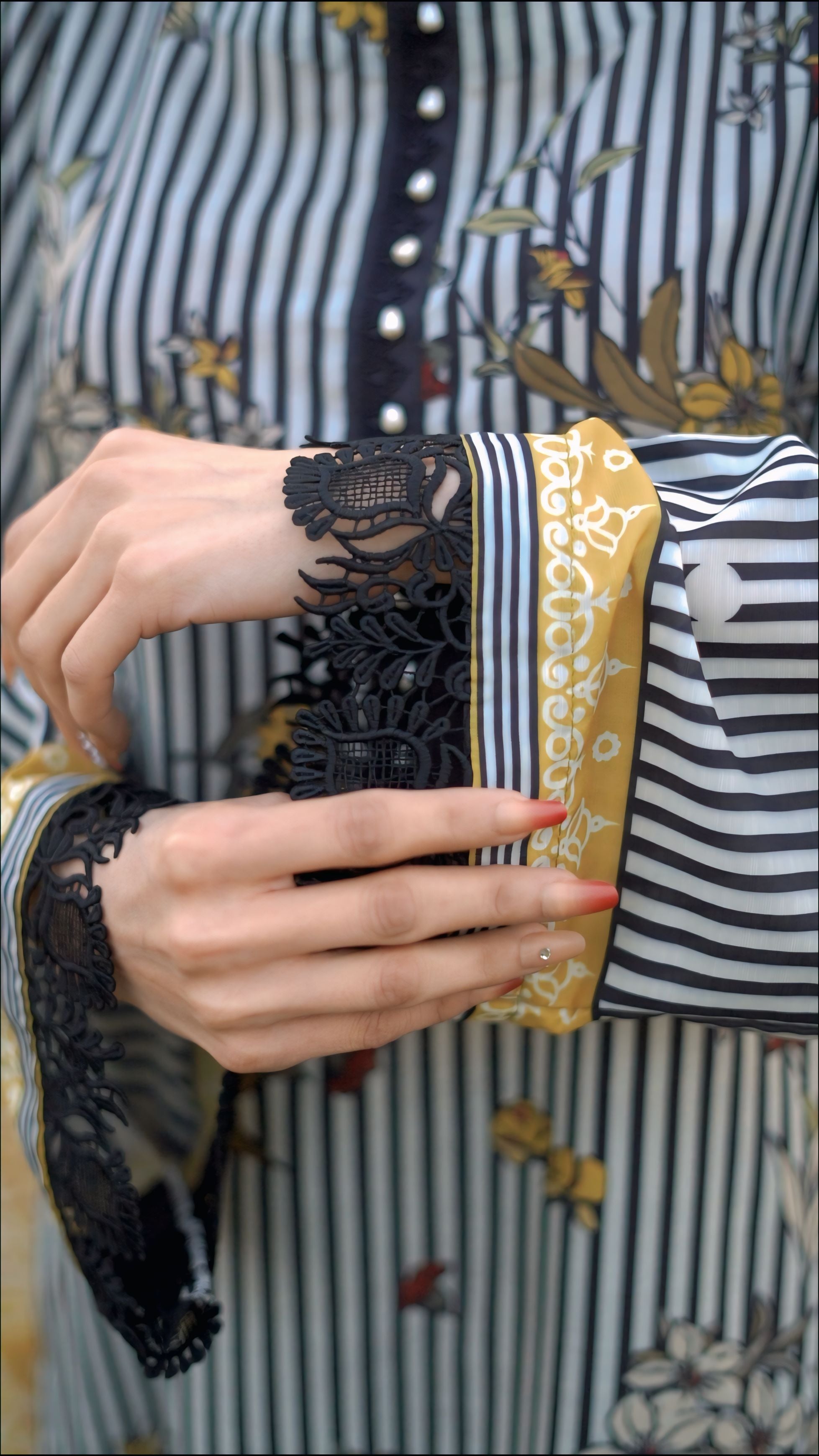 3- Piece Printed Suit (R11226)