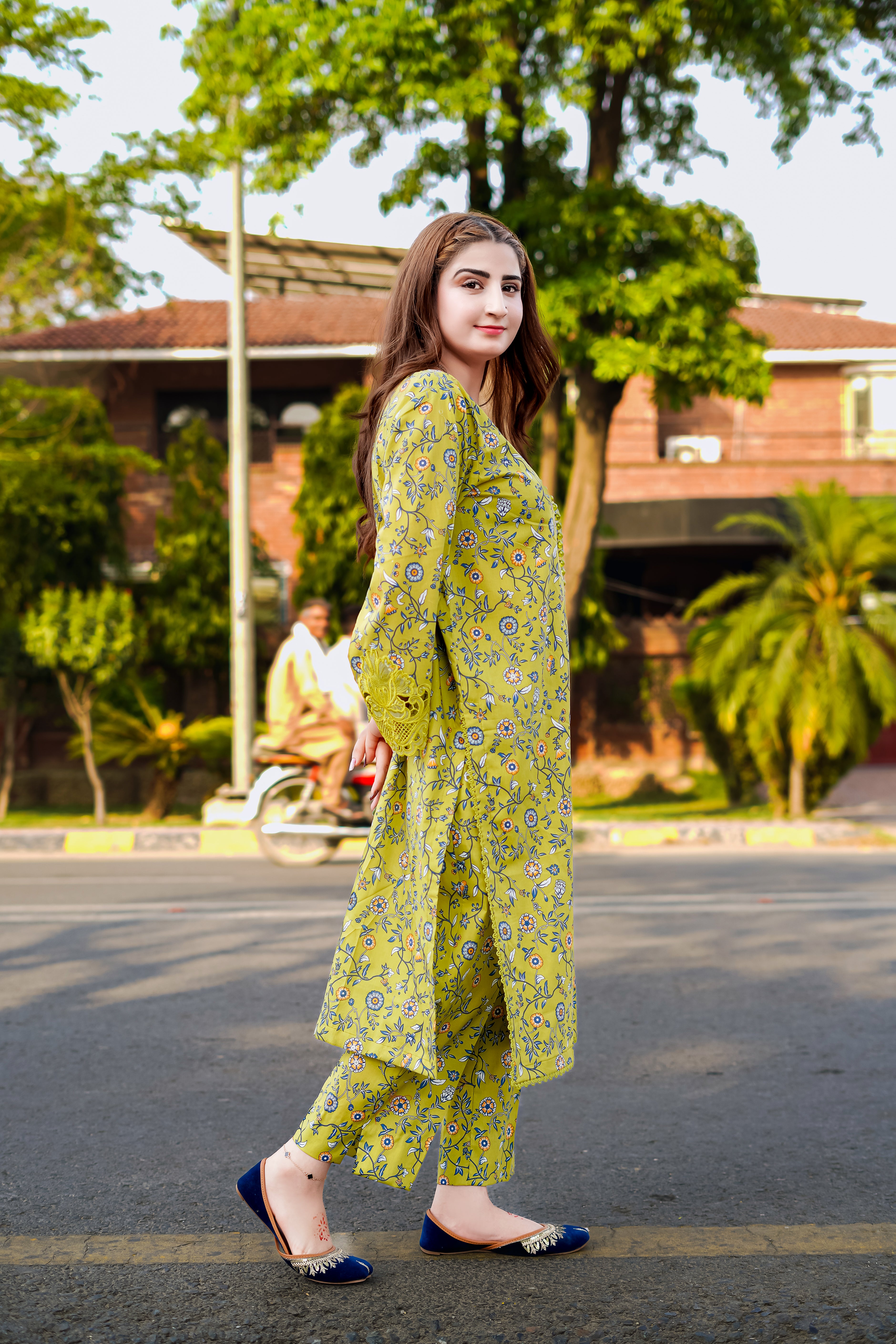 2- Piece Printed Suit (P11220)