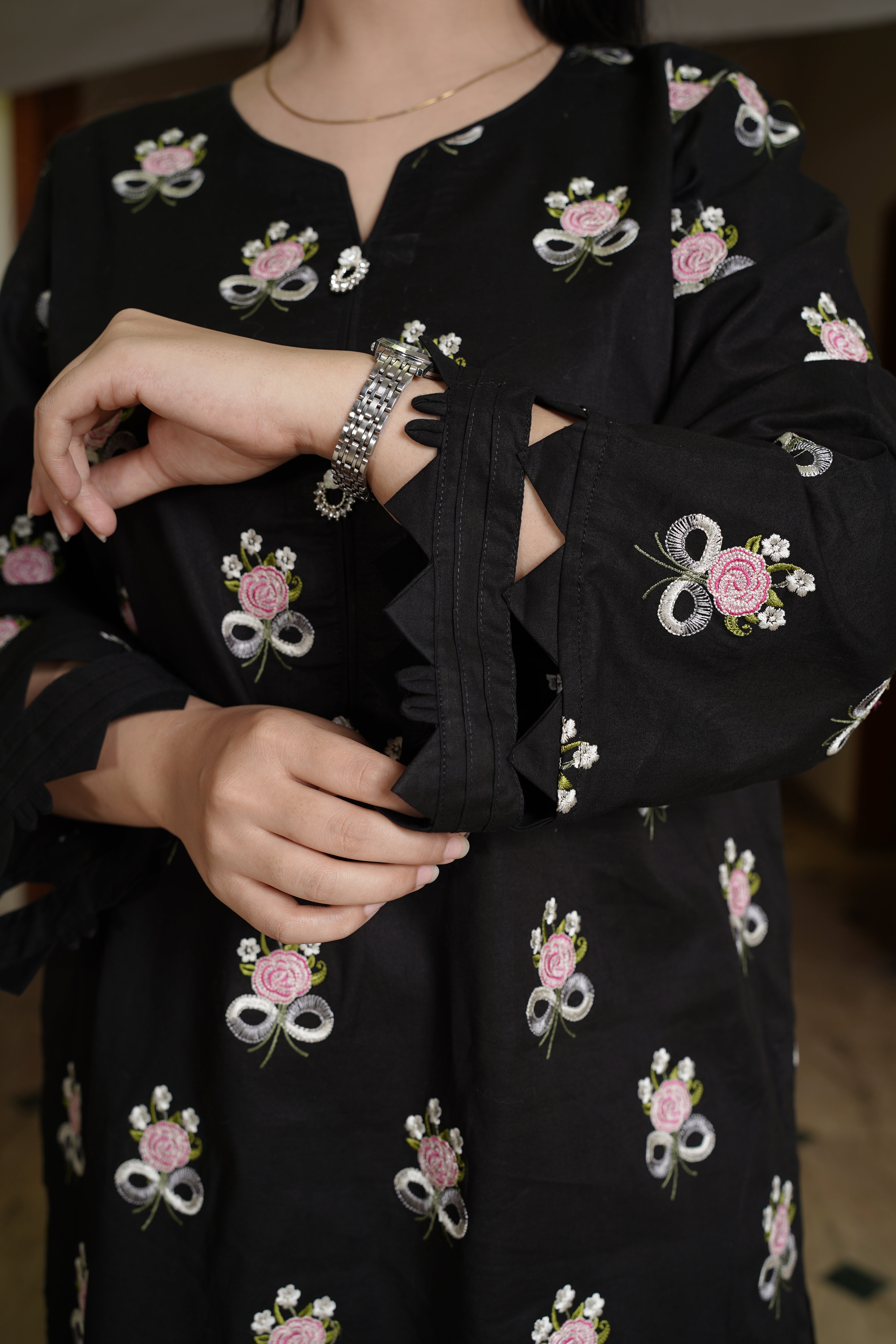 2 - Piece Embroidered Suit (B11202)