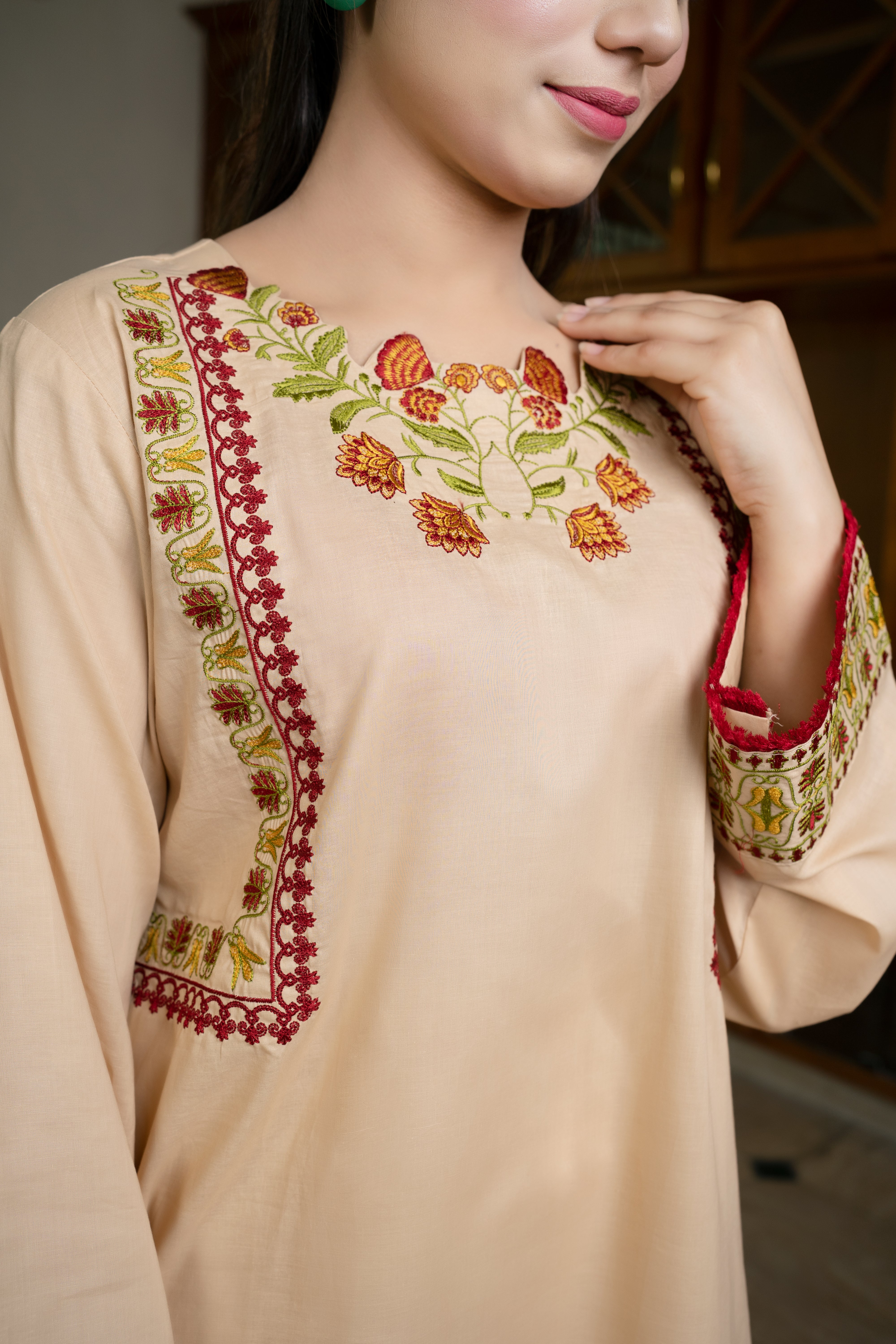 2 - Piece Embroidery Suit (S11204)