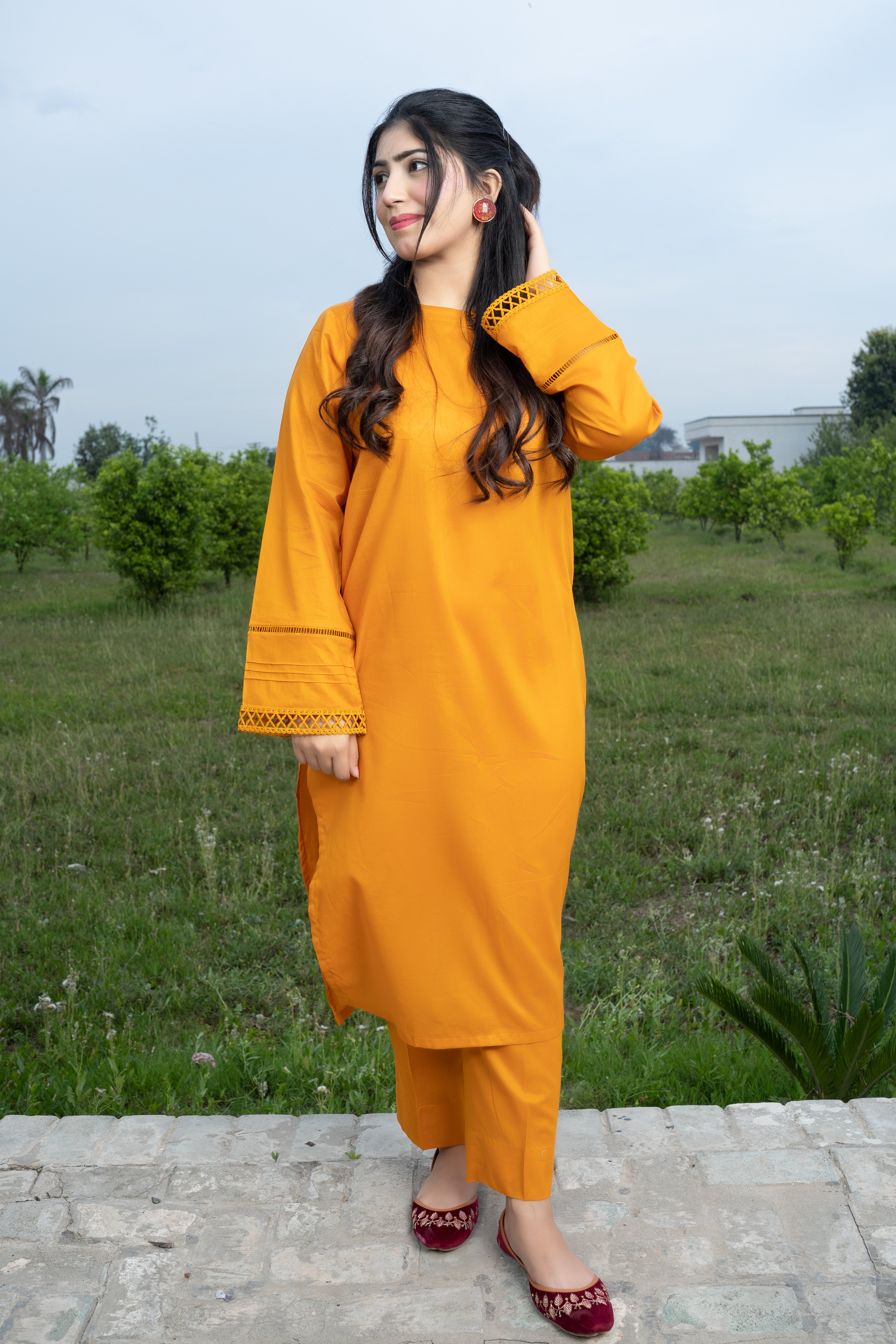 2 -Piece Lawn suit (M11211)