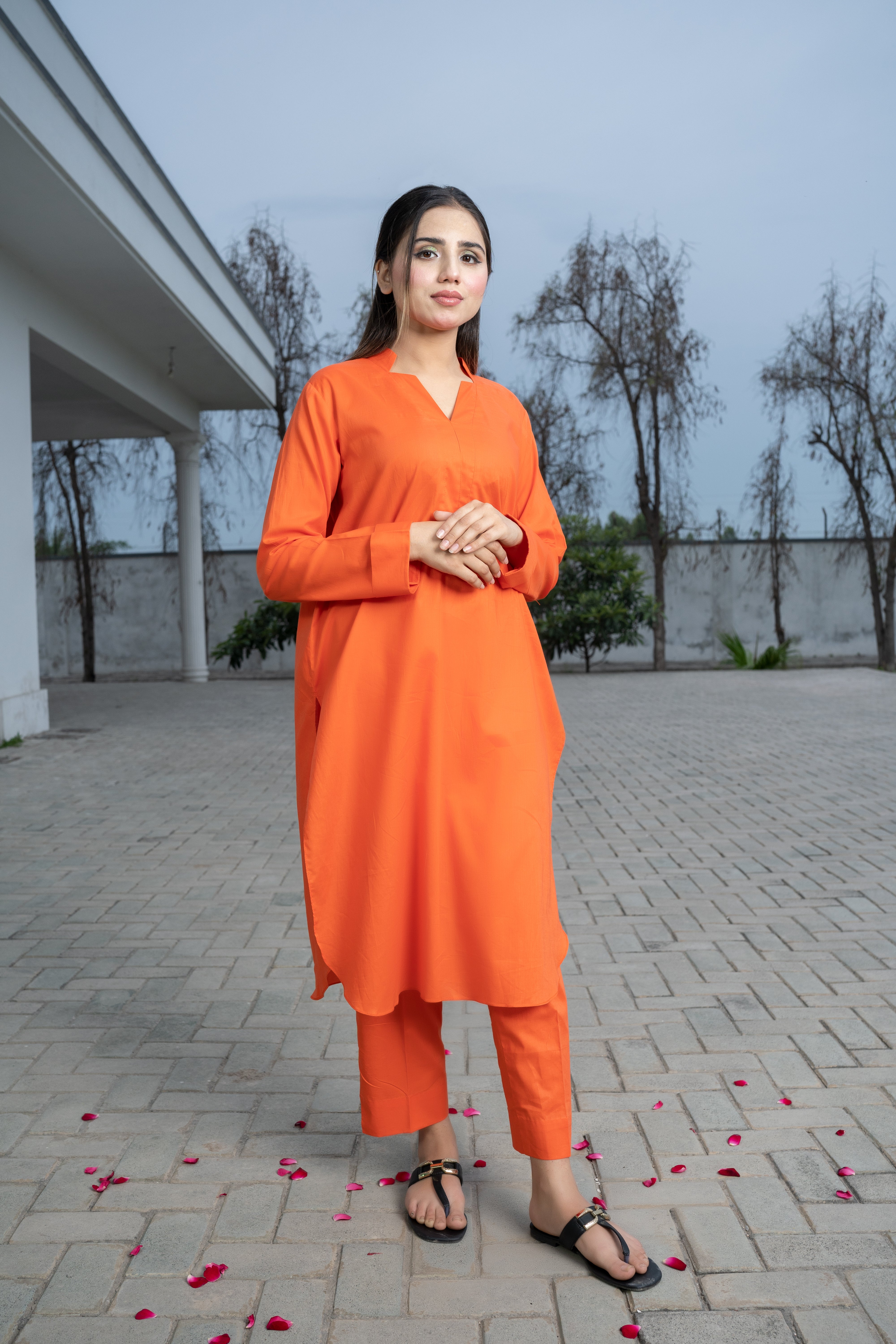 2- Piece Lawn Suit (O11209)
