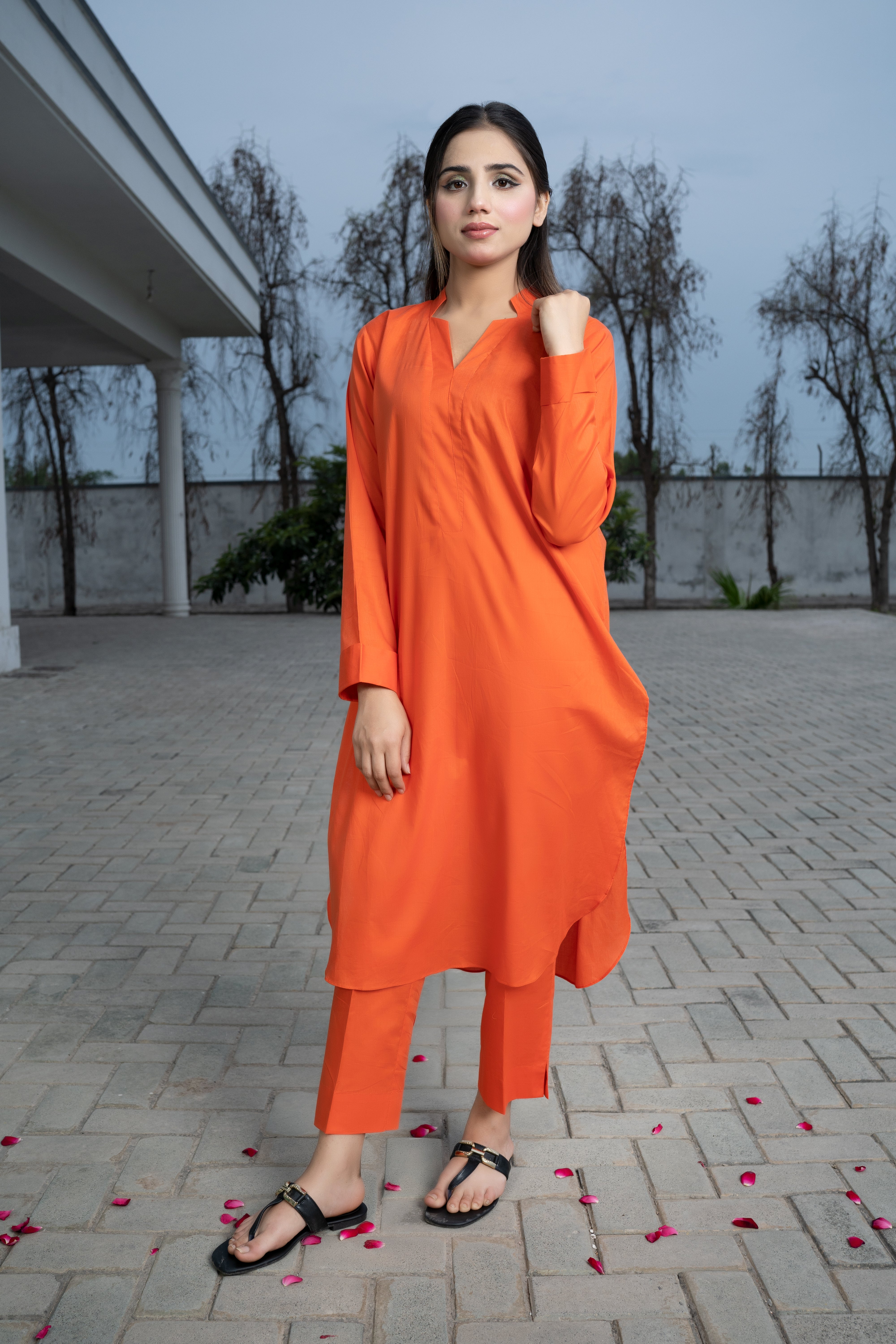 2- Piece Lawn Suit (O11209)