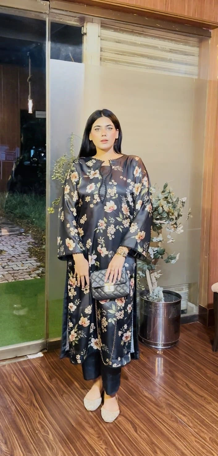 Shamooz Silk 2-Piece Printed Suit