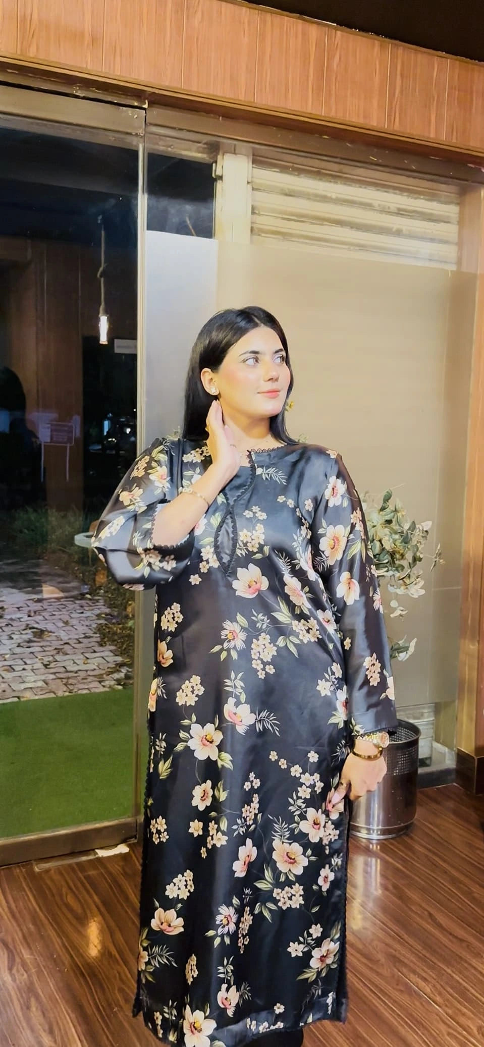 Shamooz Silk 2-Piece Printed Suit