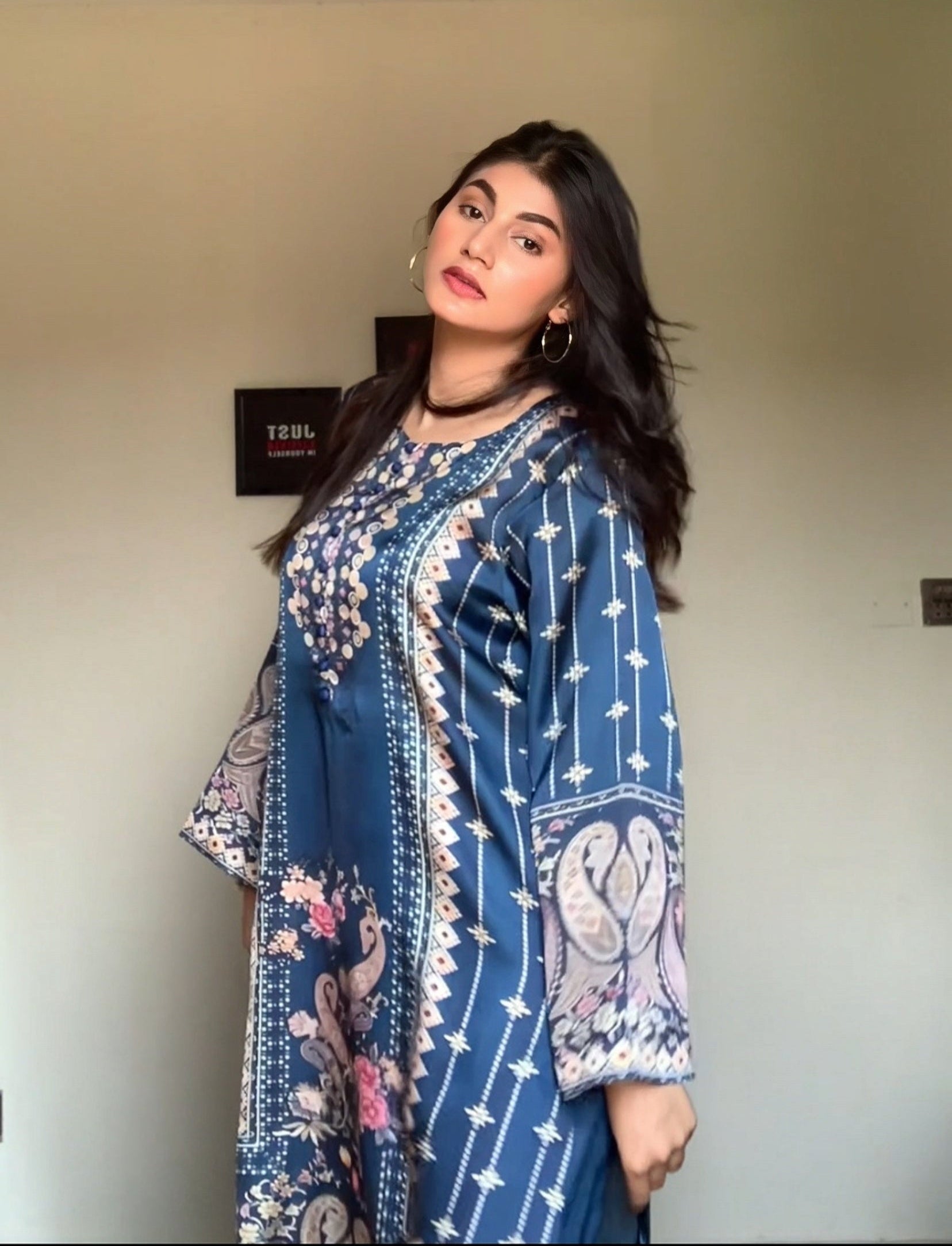 Shamooz Silk 2-Piece Printed Suit