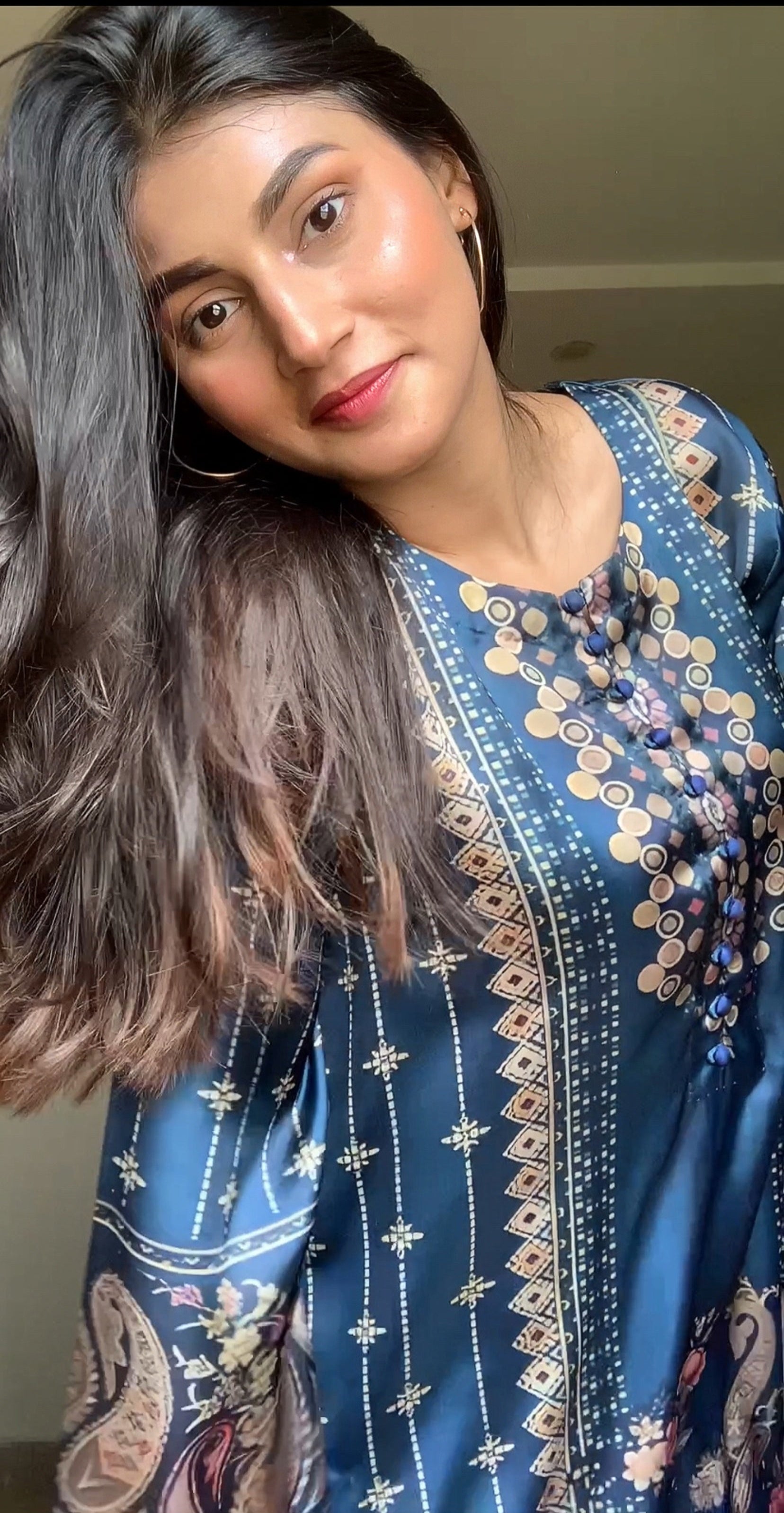 Shamooz Silk 2-Piece Printed Suit