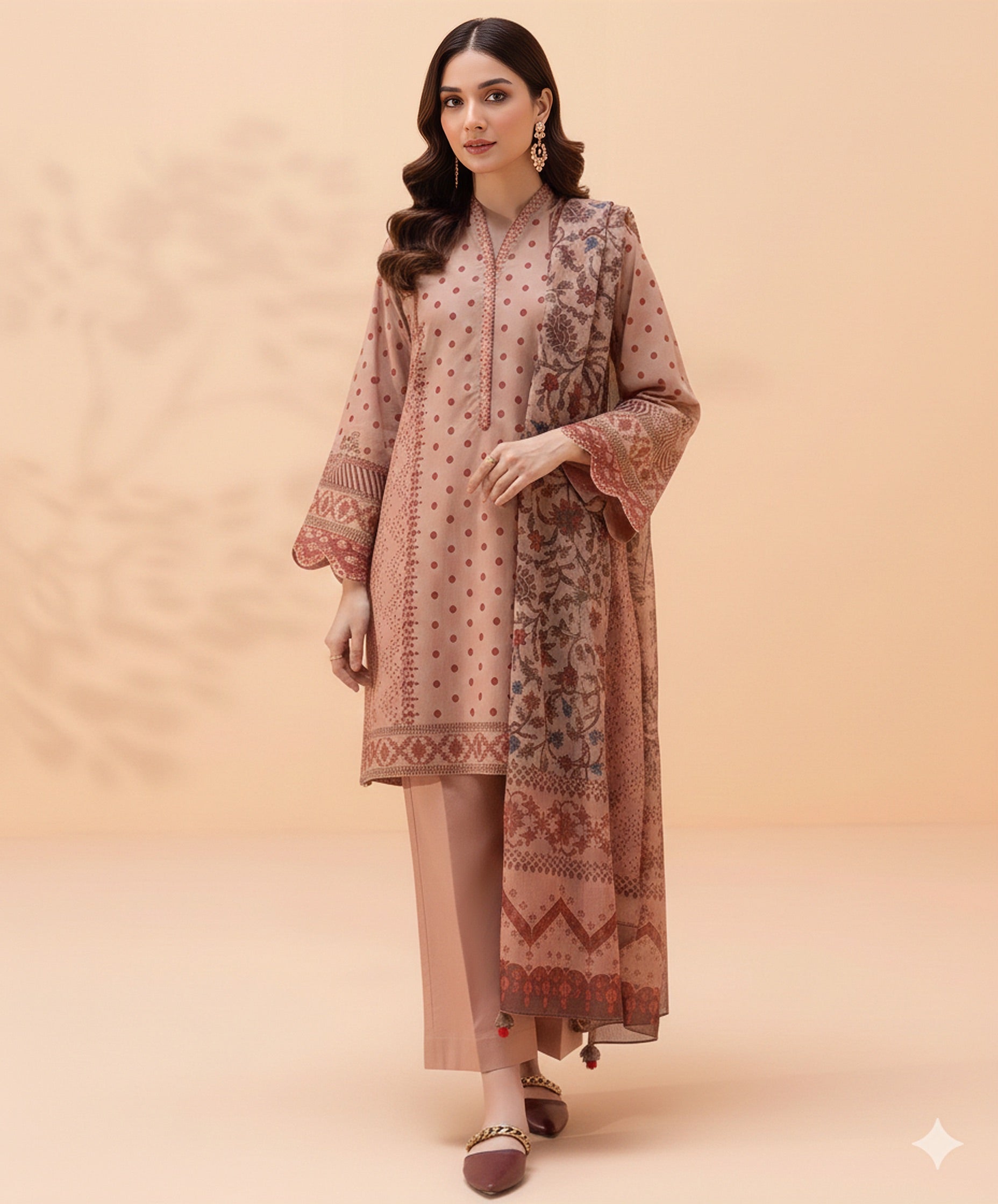 3 PC | Printed Lawn | Unstitched