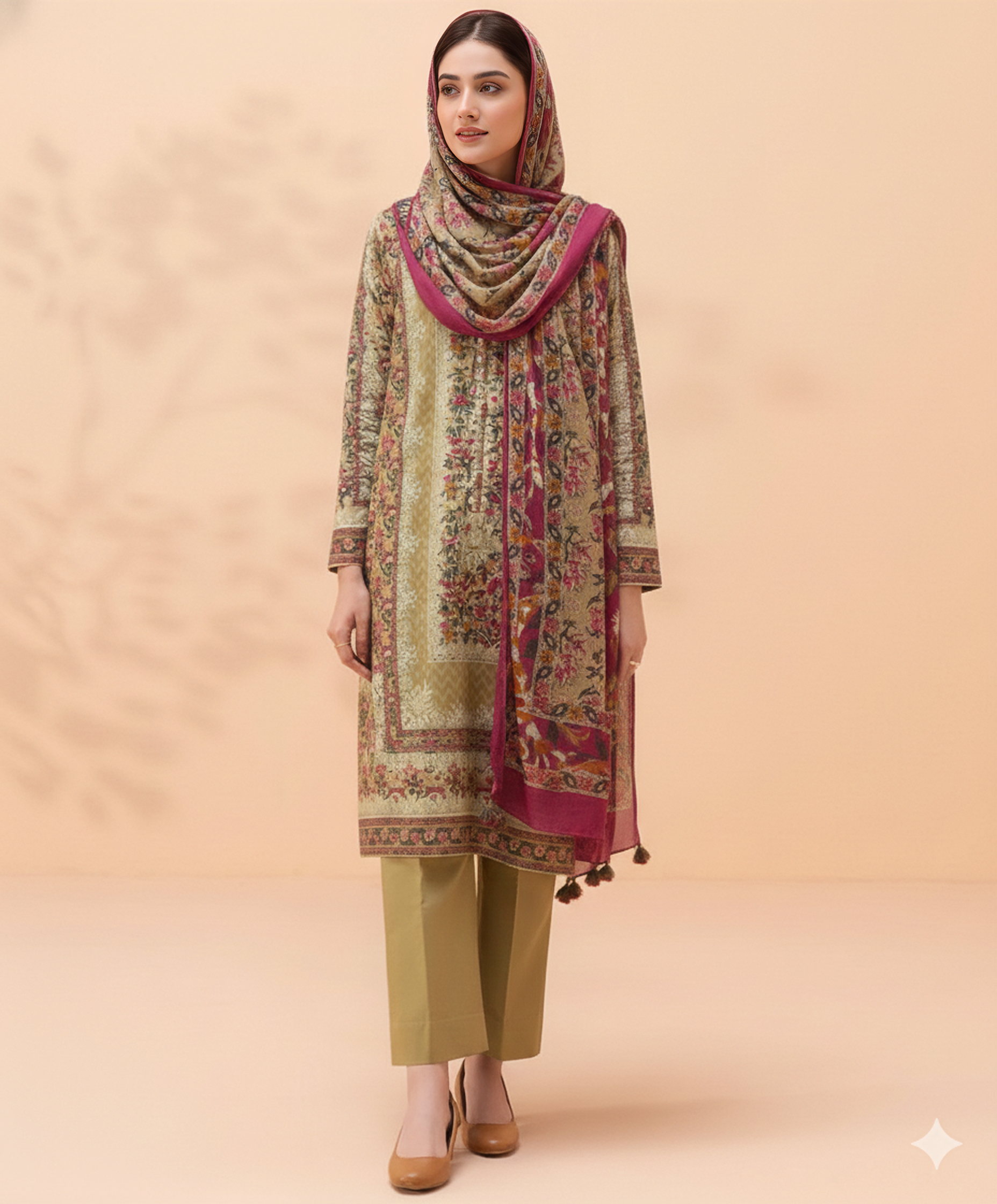 3 Piece - Printed Lawn Suit