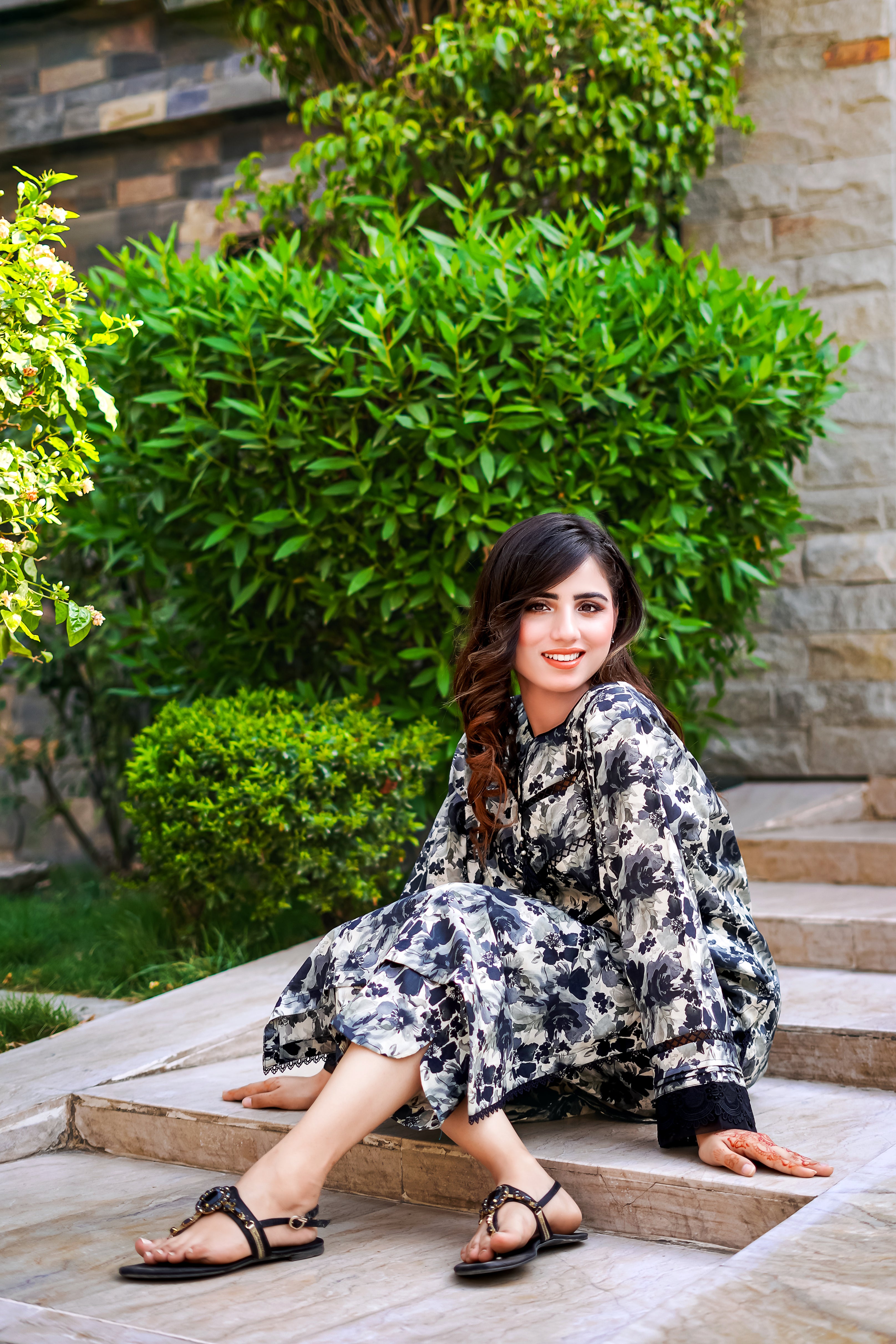 2- Piece Printed Suit (B11219)