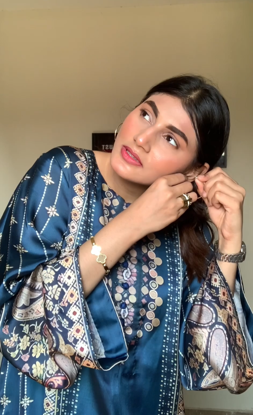 Shamooz Silk 2-Piece Printed Suit