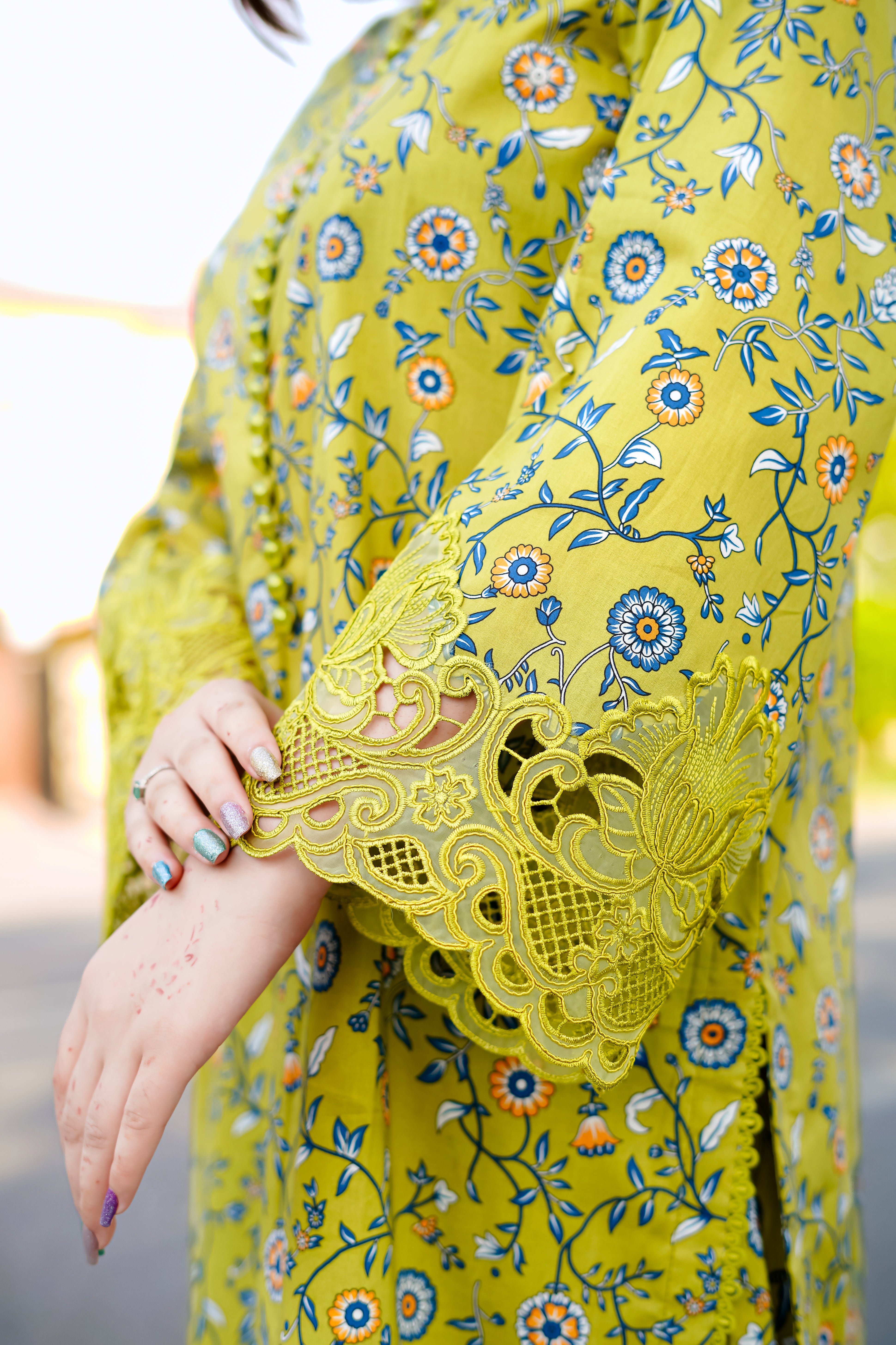 2- Piece Printed Suit (P11220)