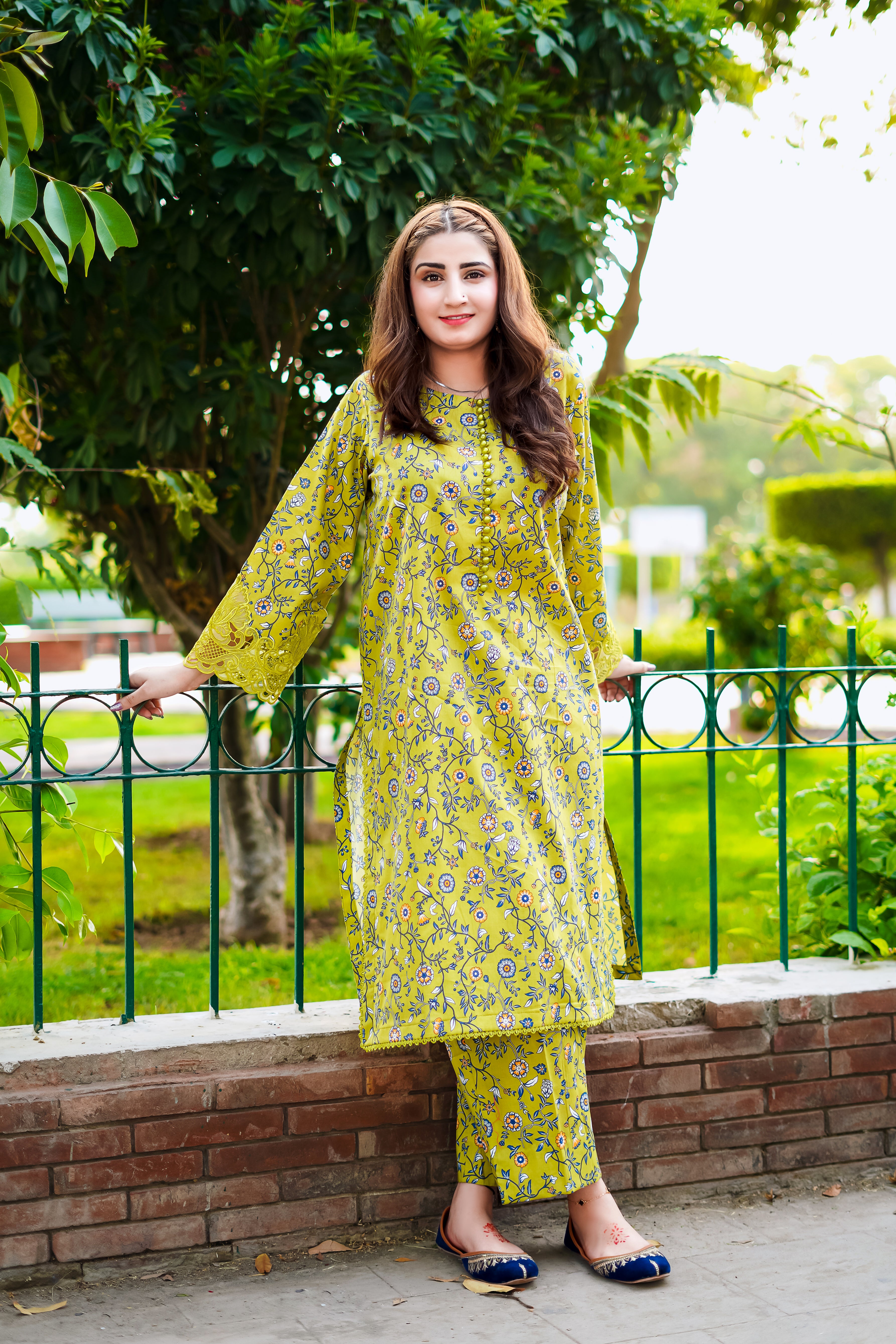 2- Piece Printed Suit (P11220)