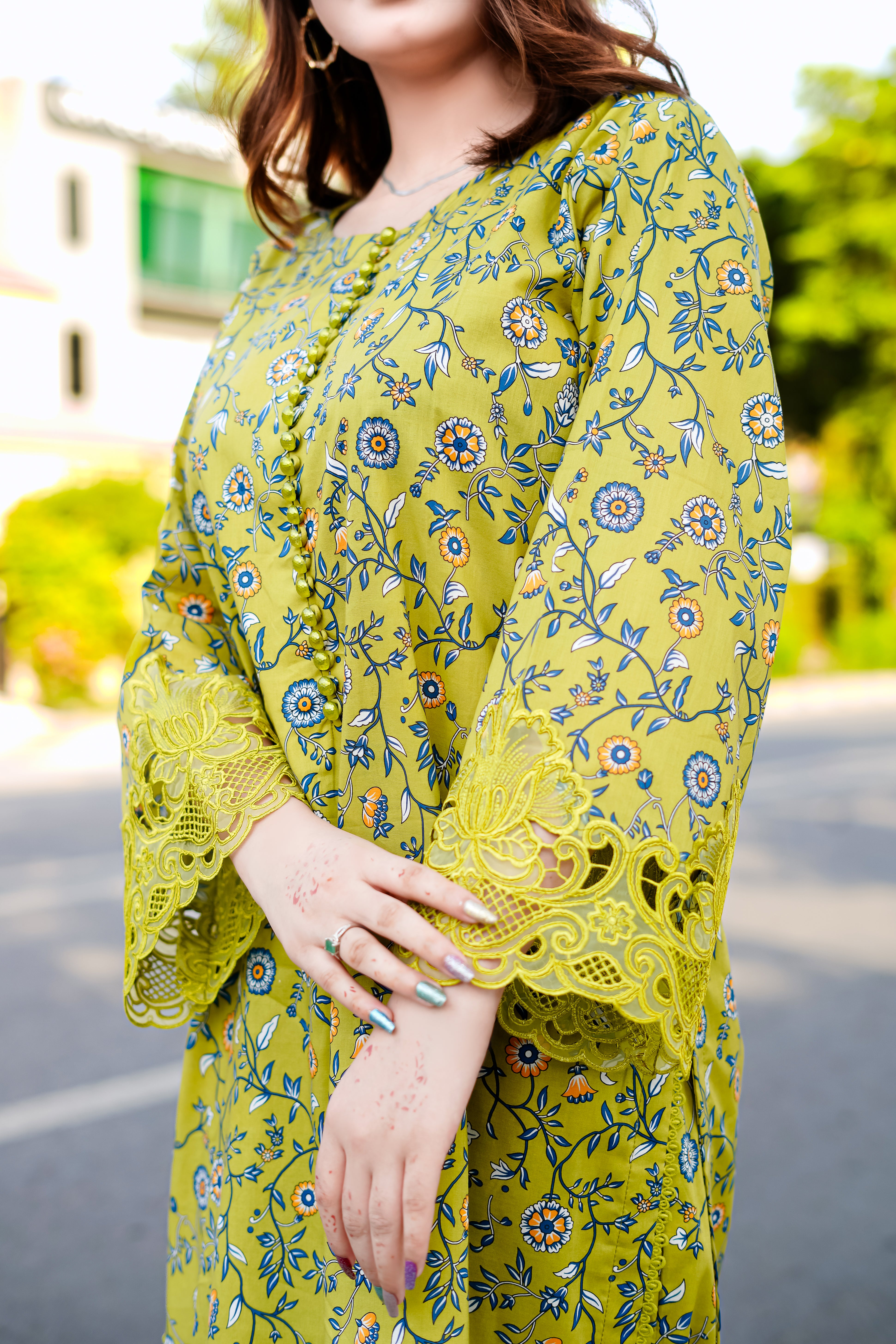 2- Piece Printed Suit (P11220)