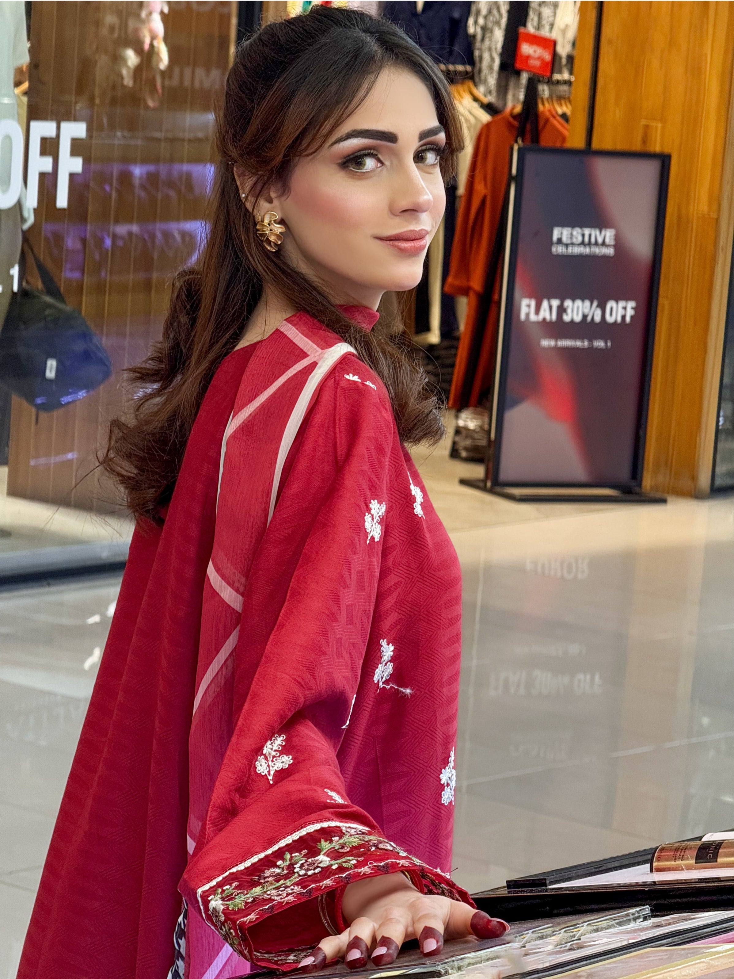 2-piece shirt and dupatta (R11232)