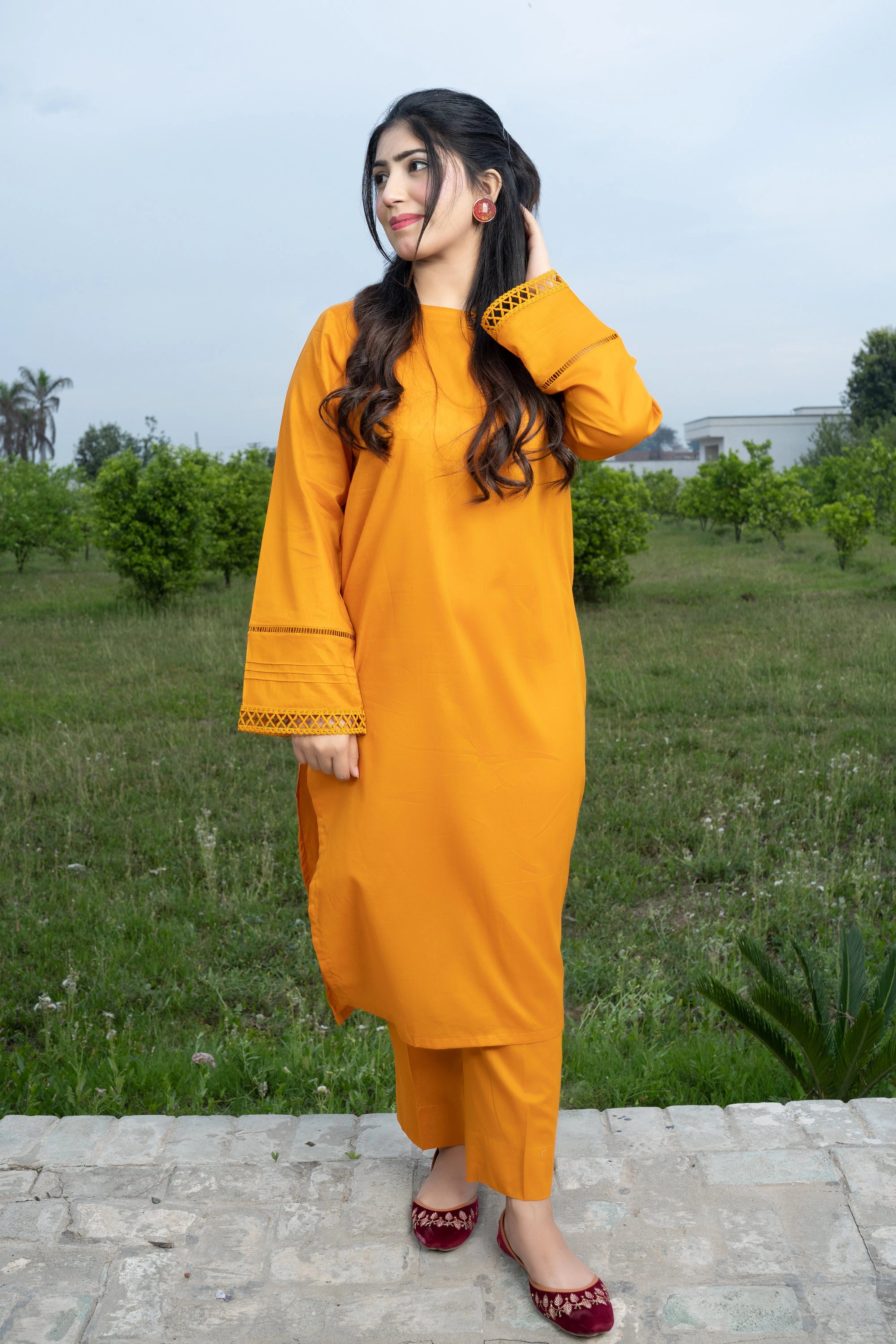 2 -Piece Lawn suit (M11211)
